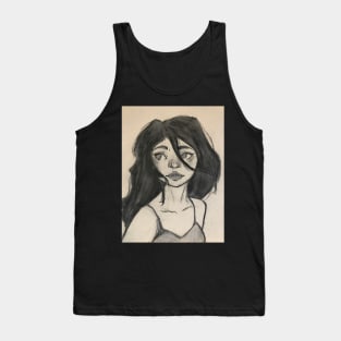 hair in the wind Tank Top